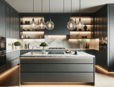 جدیدترین مدل کابینت آشپزخانه جزیره